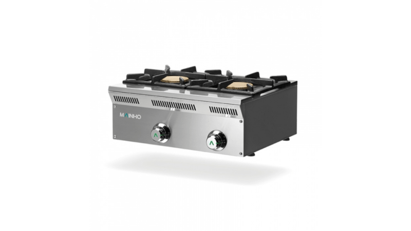 Cocina 2 fuegos a gas  ELE-62G Mainho