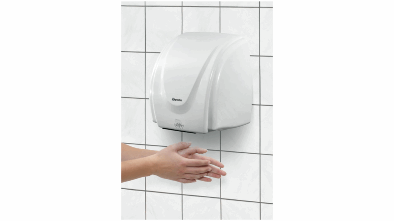Secamanos, 2,1kW, plástico - Imagen 2
