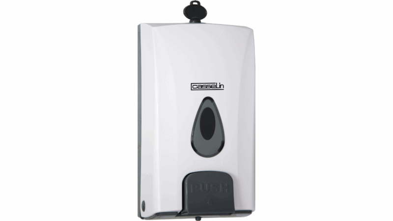 DISPENSADOR DE JABÓN 1L, BLANCO