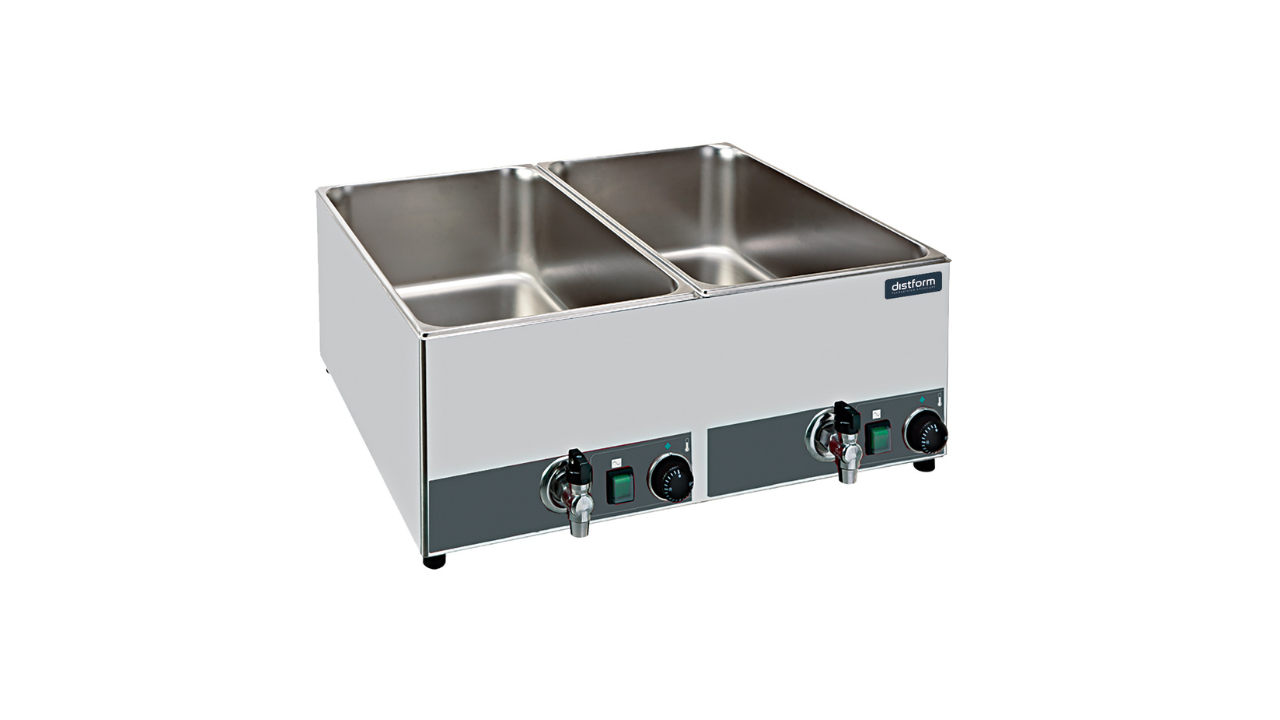 Baño María de Sobremesa GN 1/1 Doble