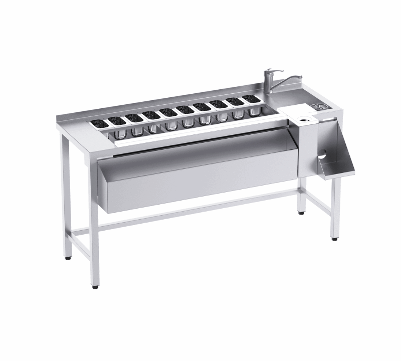 Mesa coctelera 1600 mm