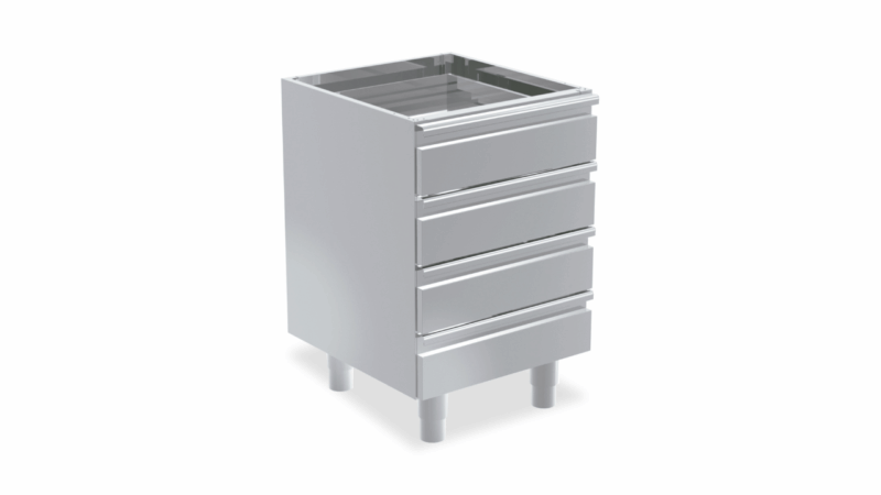 Mueble con 4 Cajones sin Encimera