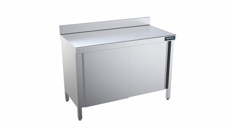 Mueble con Puertas Correderas con Encimera Mural