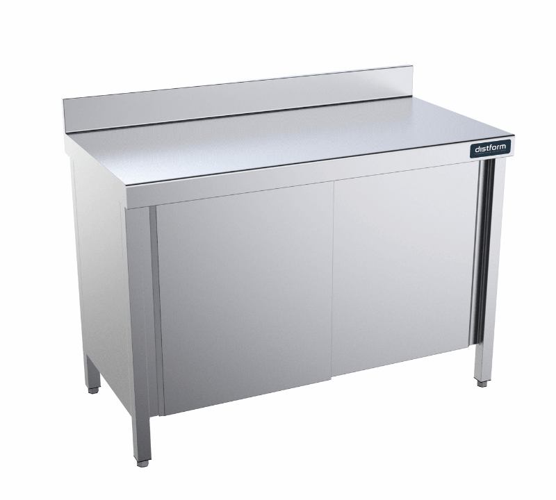 Mueble con Puertas Correderas con Encimera Mural