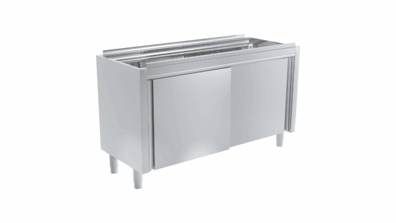 Mueble con Puertas Correderas sin Encimera