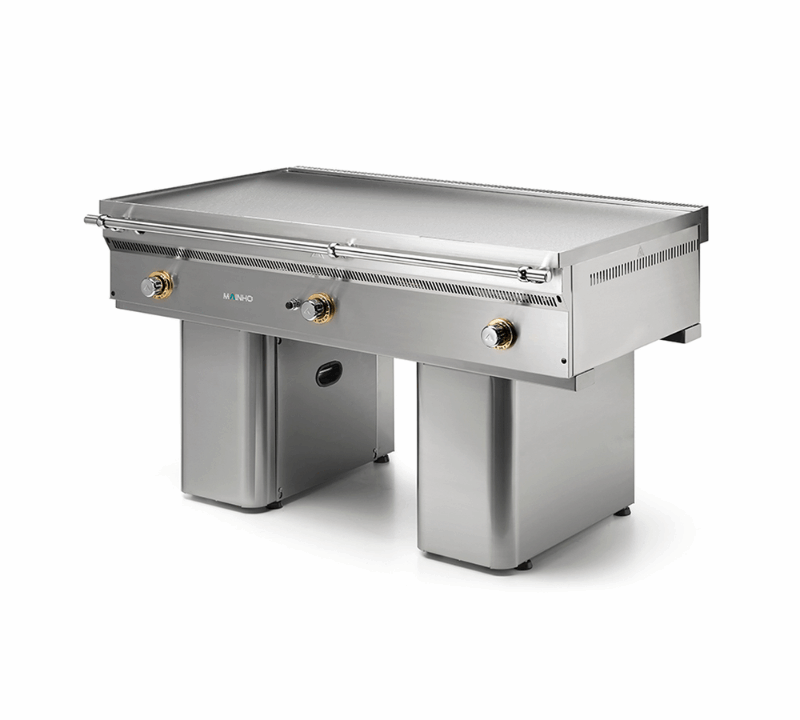 Fry-Top Teppanyaki a Gas - Cromo Duro