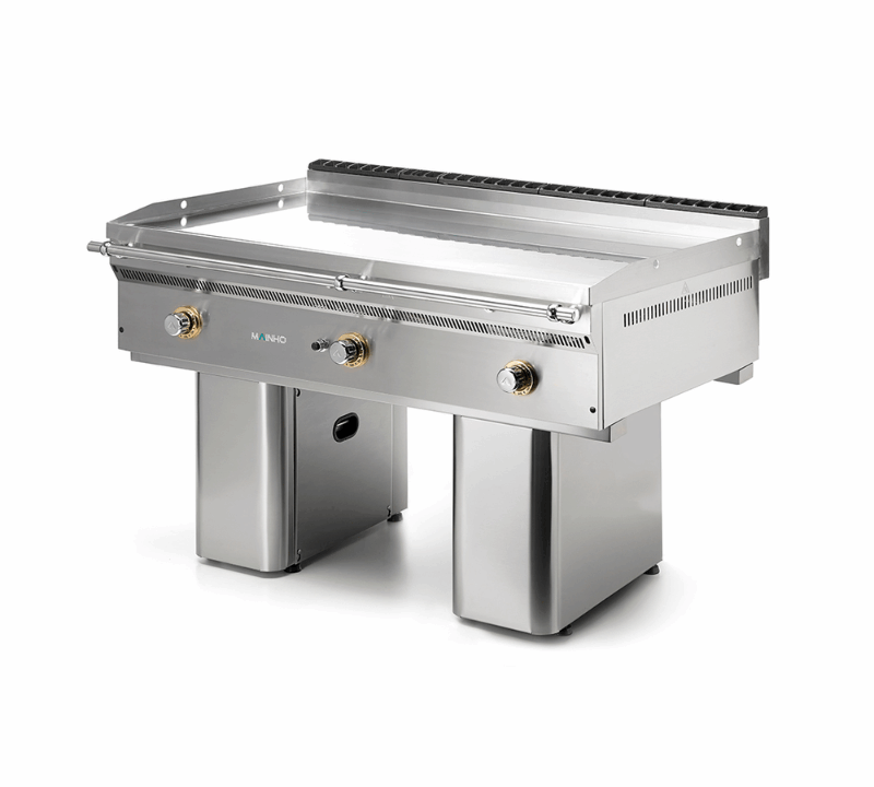 Fry-Top alto rendimiento Gas – Acero rectificado – Uni Snack