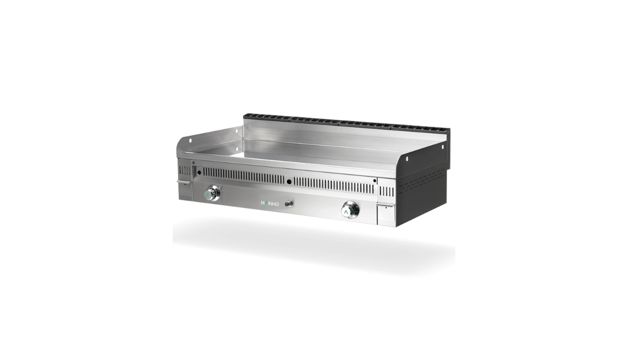 Fry-Top a gas – Cromo duro – Euro Crom - Imagen 2