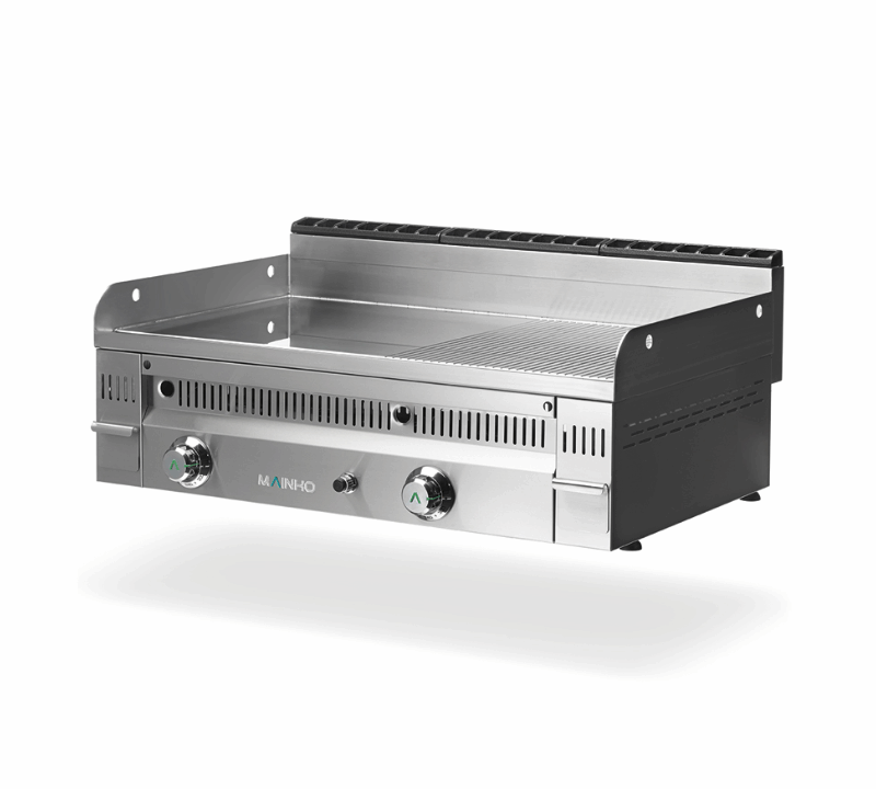 Fry-Top a gas – Acero rectificado – Euro Snack