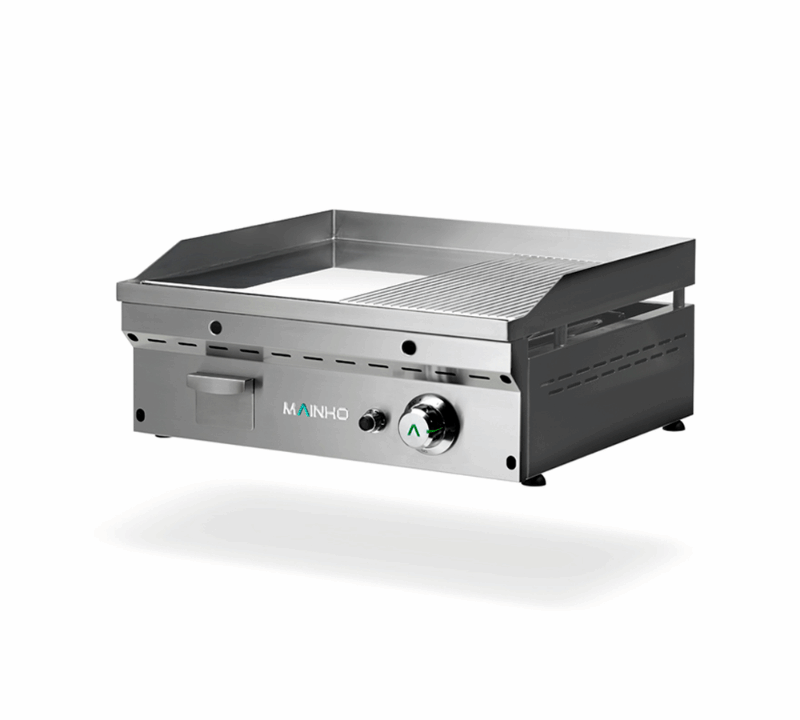 Fry-Top a Gas – Cromo duro – Full Crom