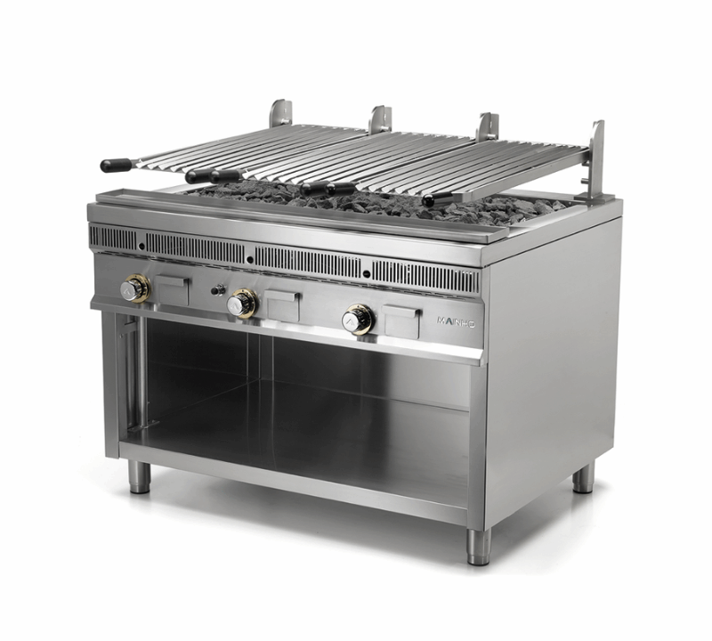 Barbacoa de piedra volcánica – Gran rendimiento – Royal Grill