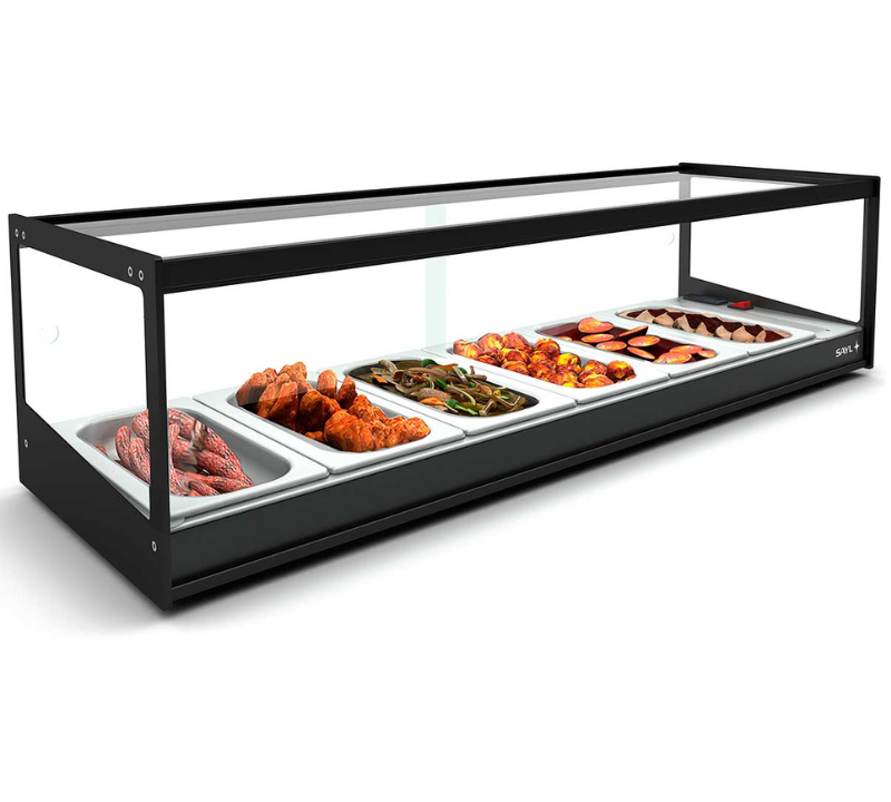 Vitrina Logic Tapas Baño Maria