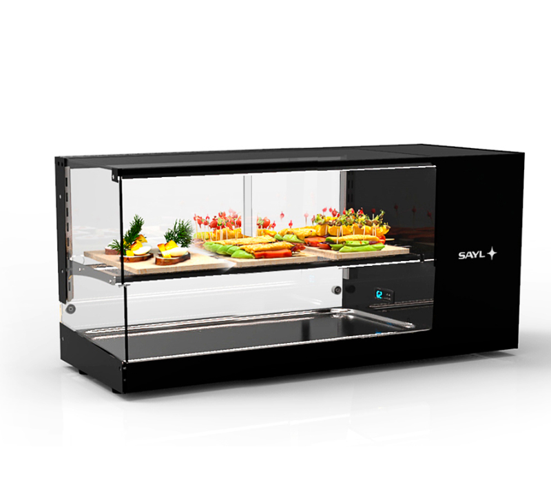 Vitrina Tapas Logic Triple Cuba Plana