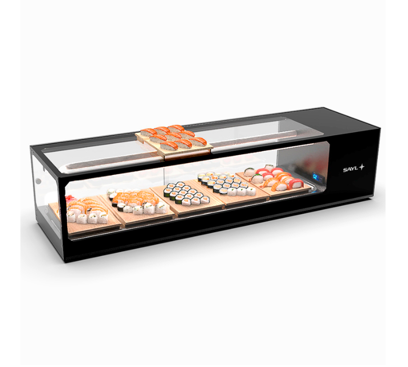 Vitrina Logic Tapas Sushi Cuba Plana