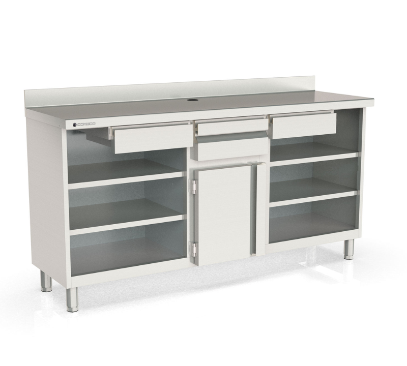 Frente Mostrador Cafetero Compacto MC-200-2