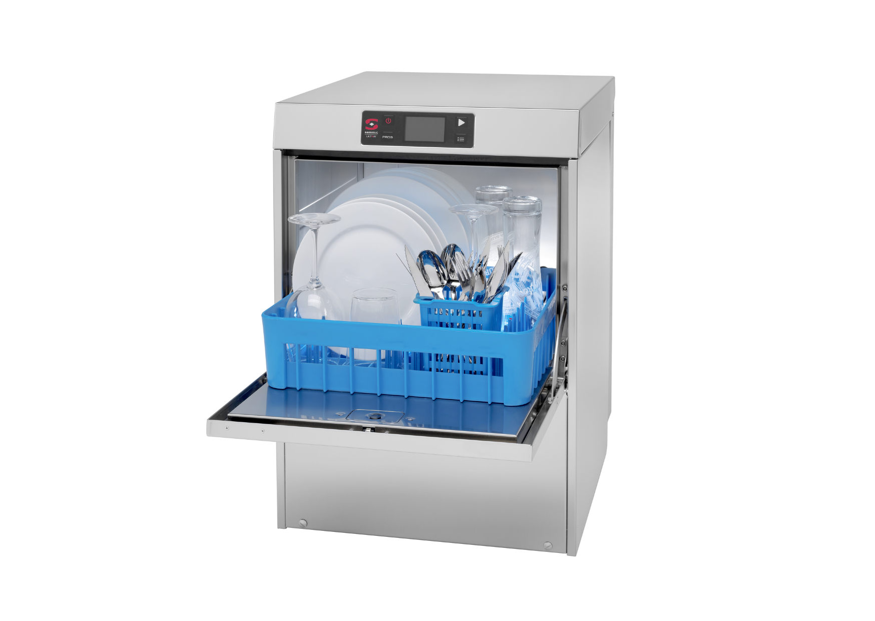 Lavavasos Profesional AX-40 Sammic Cesta 40x40 - Imagen 2