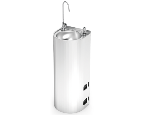 Fuente de Columna Electrónica Inoxidable de Agua Fría Fricosmos